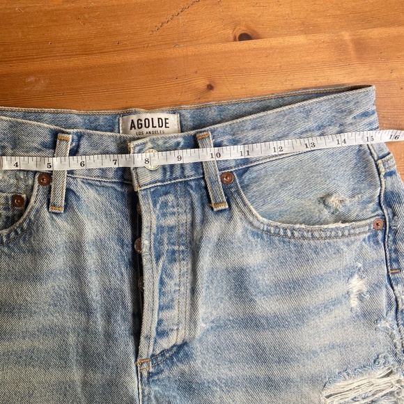 Agolde Parker jean short - Picture 5 of 7